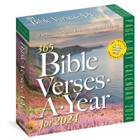 365 Bible Verses-A-Year for 2024 Page-A-Day Calendar
